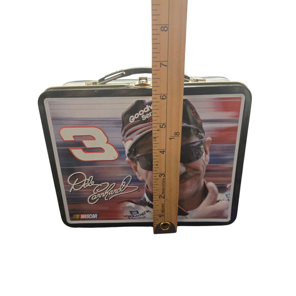 Dale Earnhardt #3 Goodwrench Service Plus Collectible Metal Lunch Box Tin - Picture 12 of 13